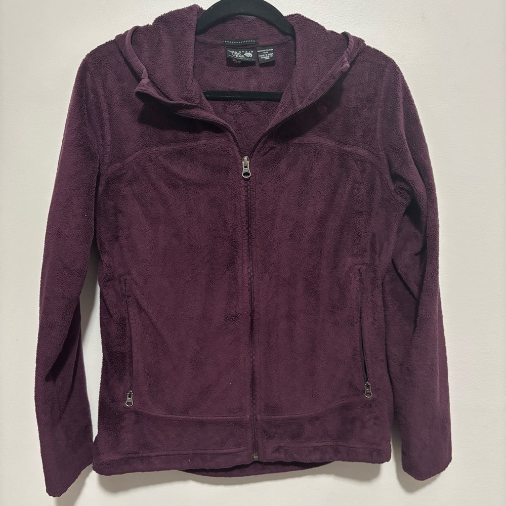 Mountain Hardwear Purple Fleece Hoodie